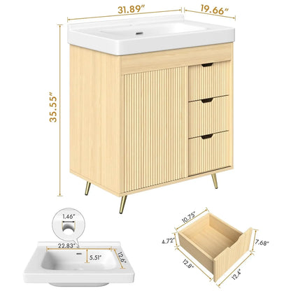 Bathroom Vanity with Sink