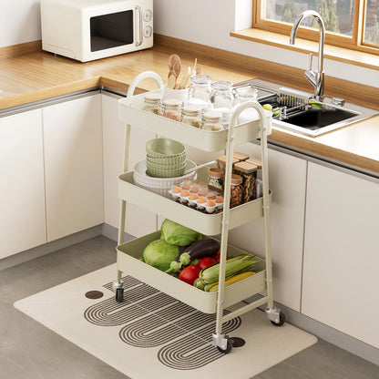 Metal Storage Kitchen Cart