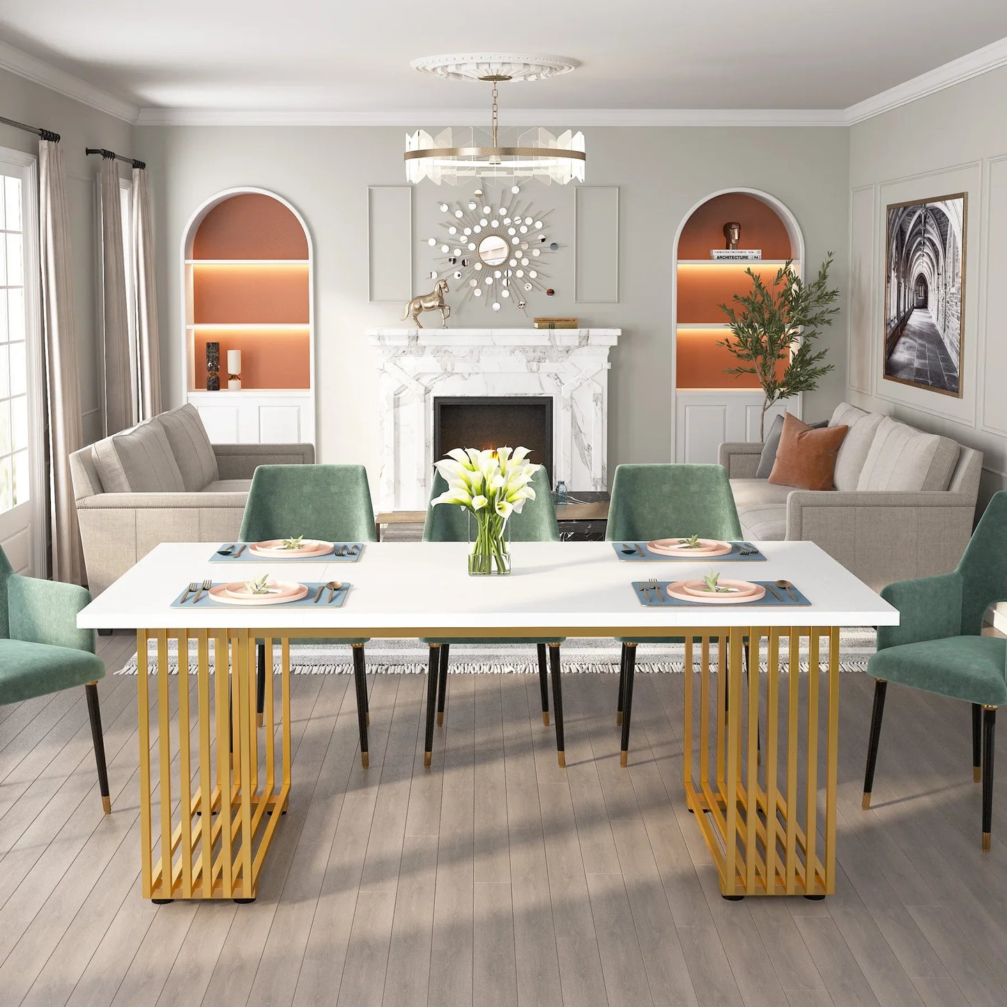 Wooden Computer Desk