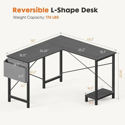 L-Shaped Gaming Desk