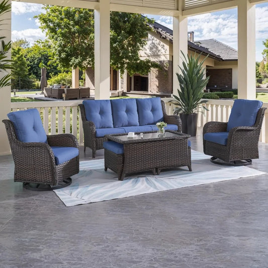 Wicker Outdoor Sectional Sofa