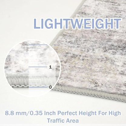 Modern Abstract Runner Rug