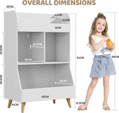 Children's Wooden Storage Unit