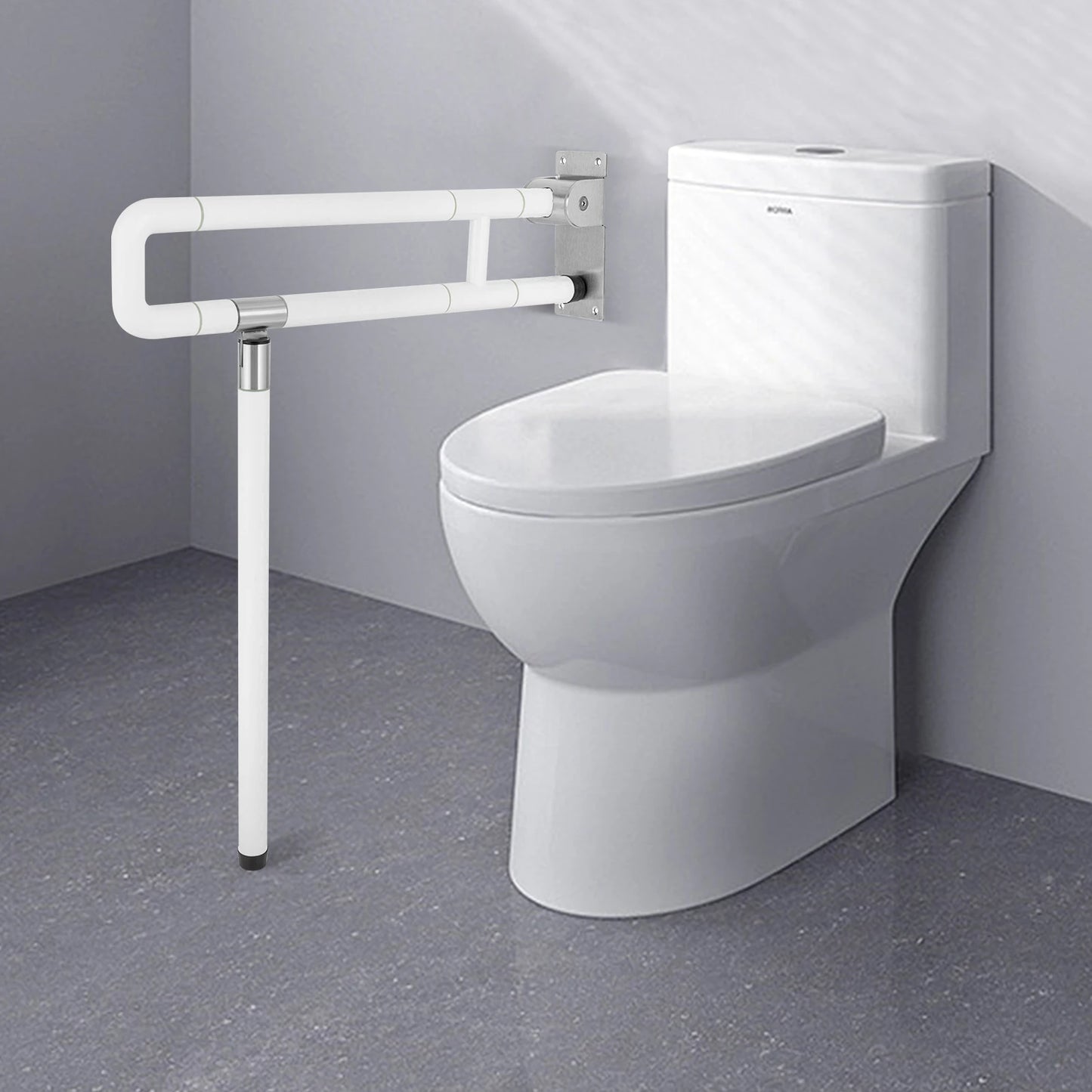 Toilet Handle Disabled  Wall Grab Bar