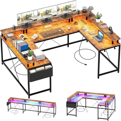 U Shaped Gaming Desk
