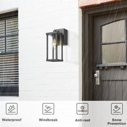 Porch Light With GFCI Outlet
