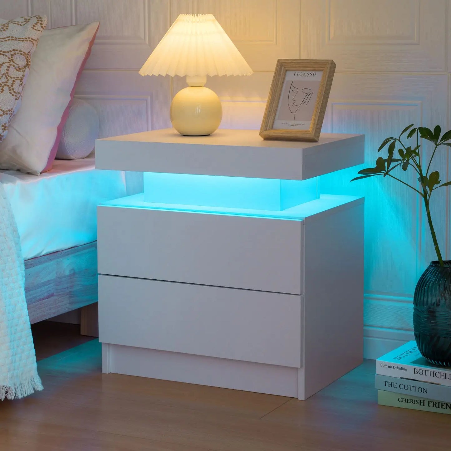 LED Bedside Table