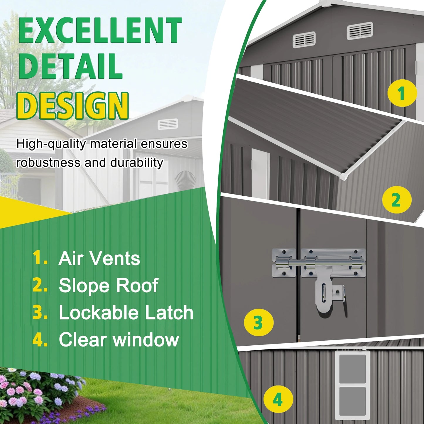 Outdoor Storage Shed