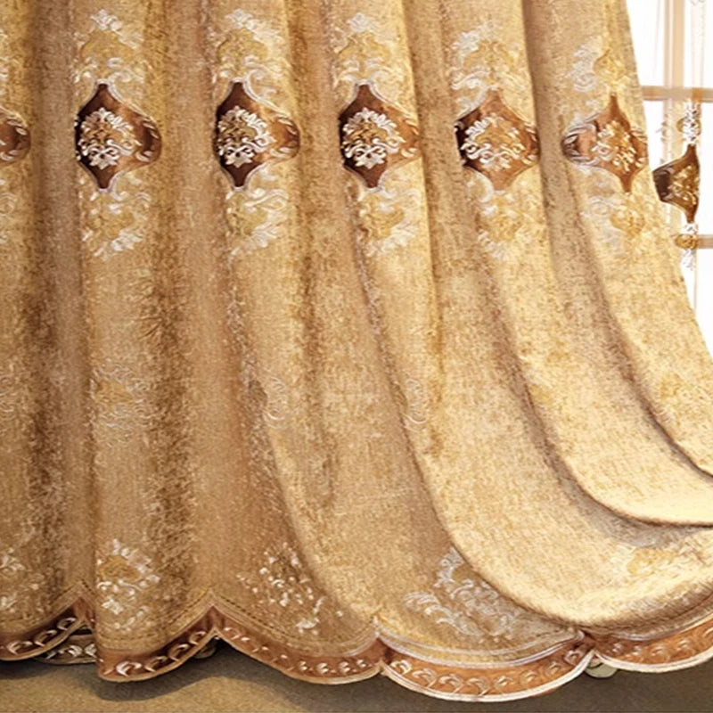 European villa curtain