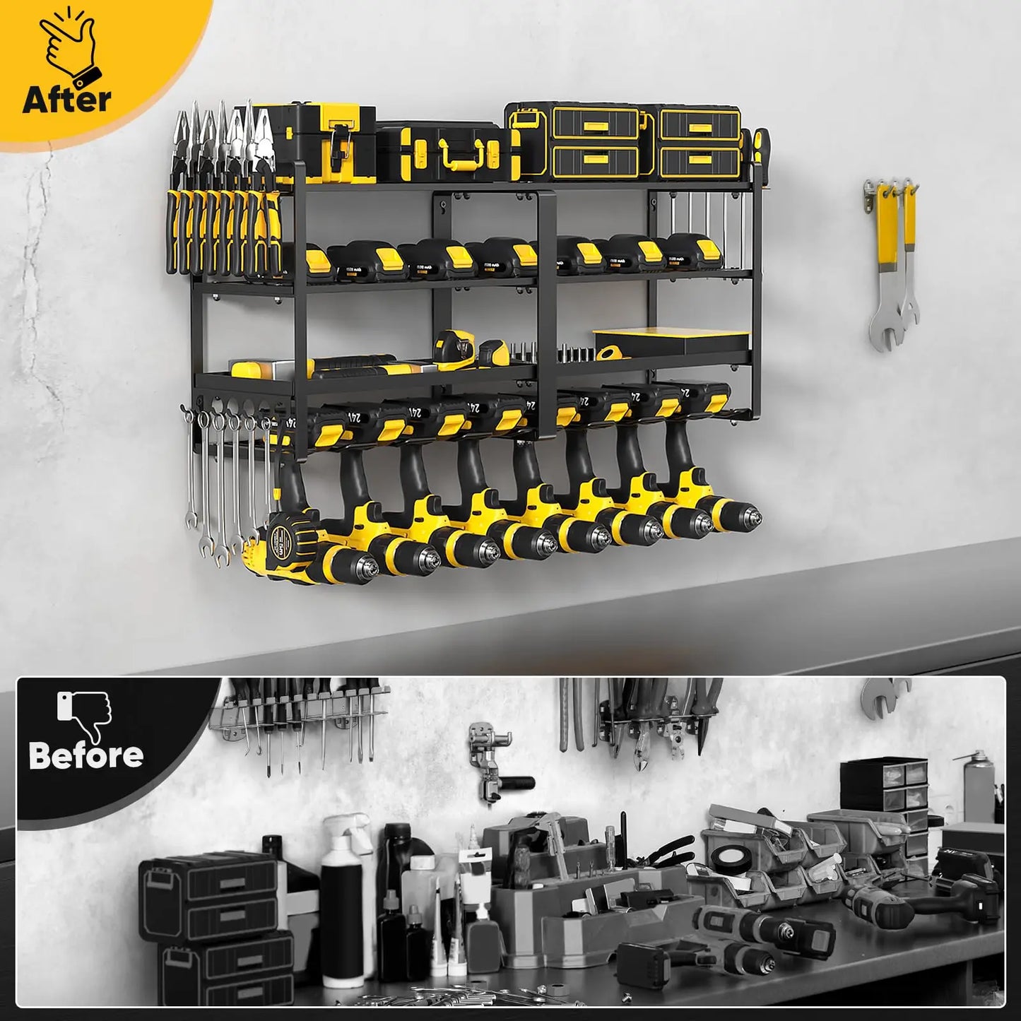 Power Tool Organizer Suitable Utility Racks