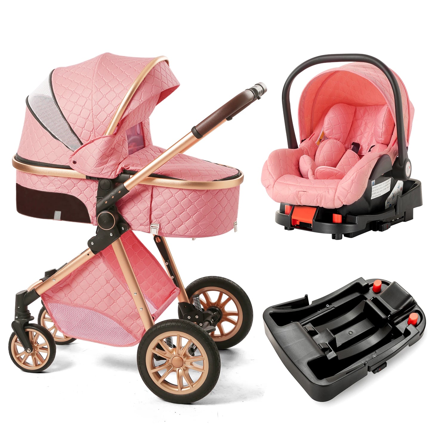 Pram Stroller  0-3 Years