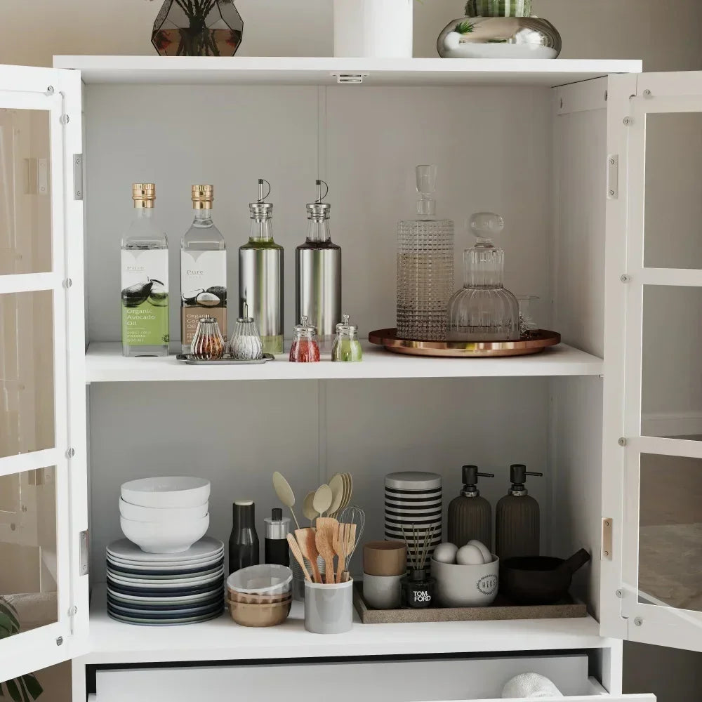 White Buffet Cabinet