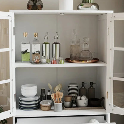 White Buffet Cabinet