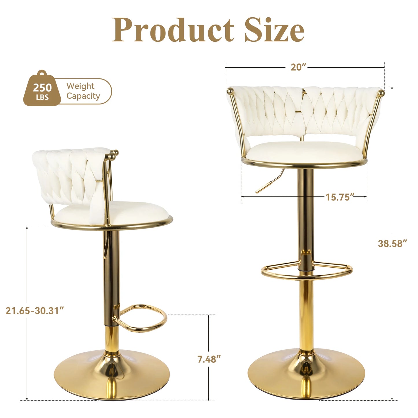 Modern Rotary Bar Chair