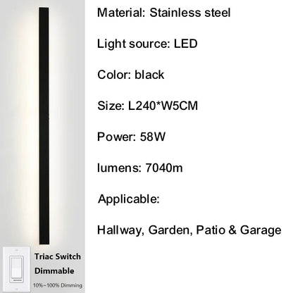 Outdoor Porch Wall Light