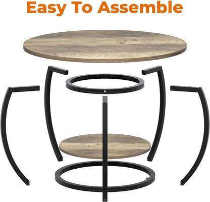 Small Circle Coffee Tables