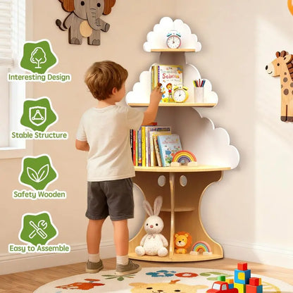 Toddler Corner Bookcase
