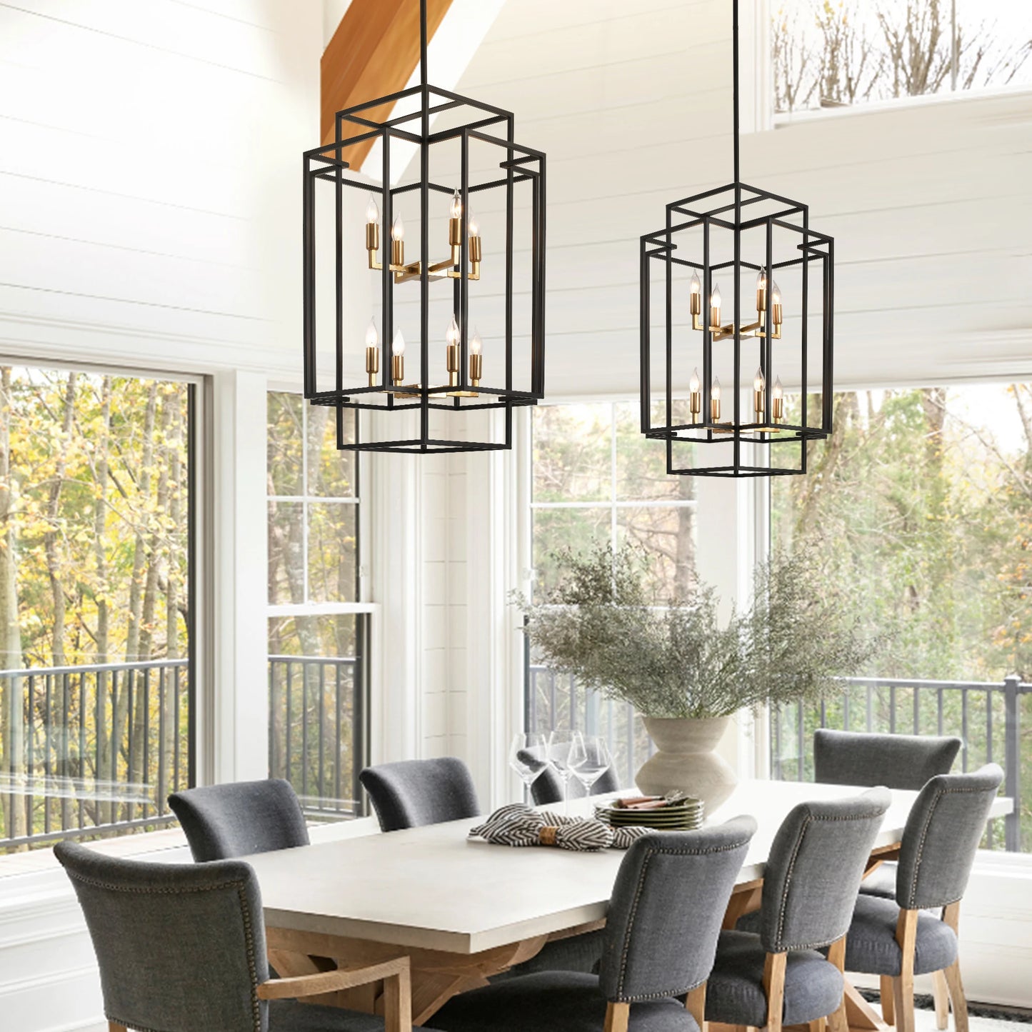 Farmhouse Hanging Chandelier
