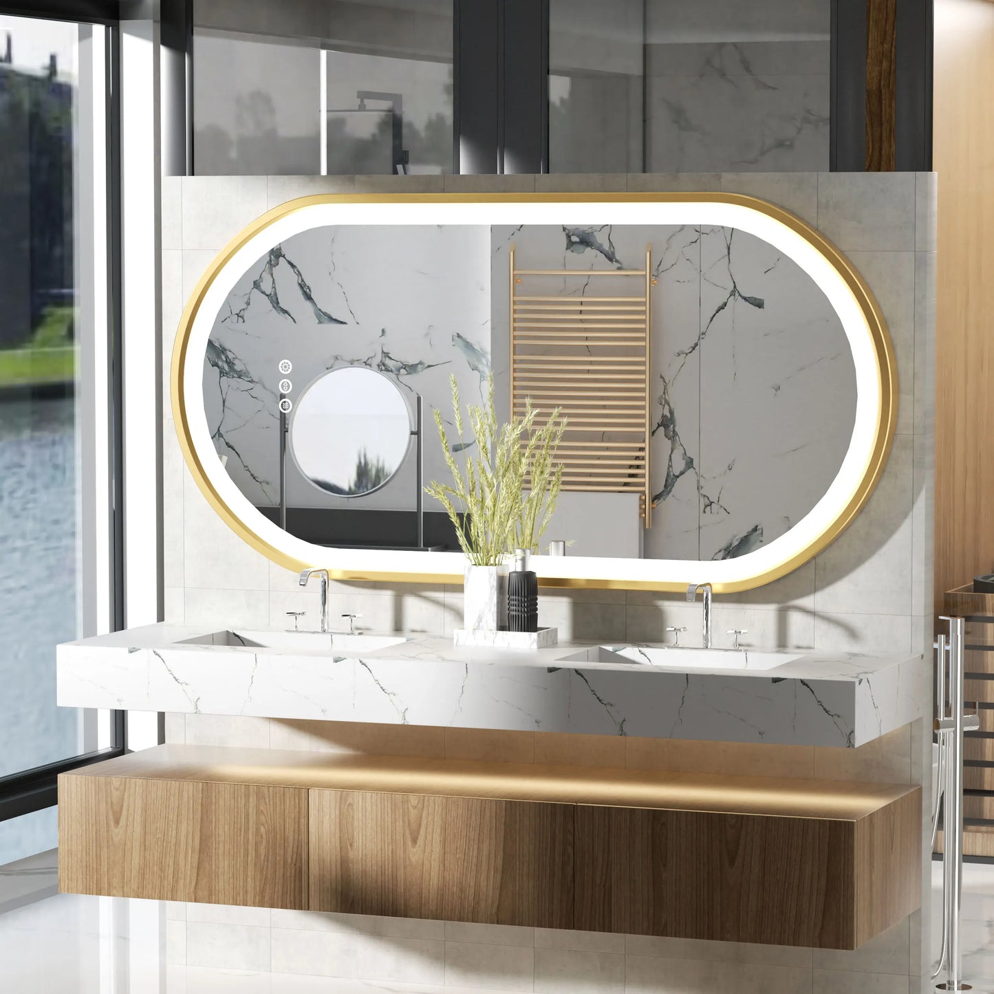 Lighted Vanity Mirror