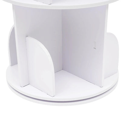 2-Layer Rotating Bookshelf