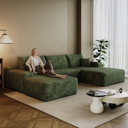 Boneless Sectional Couch