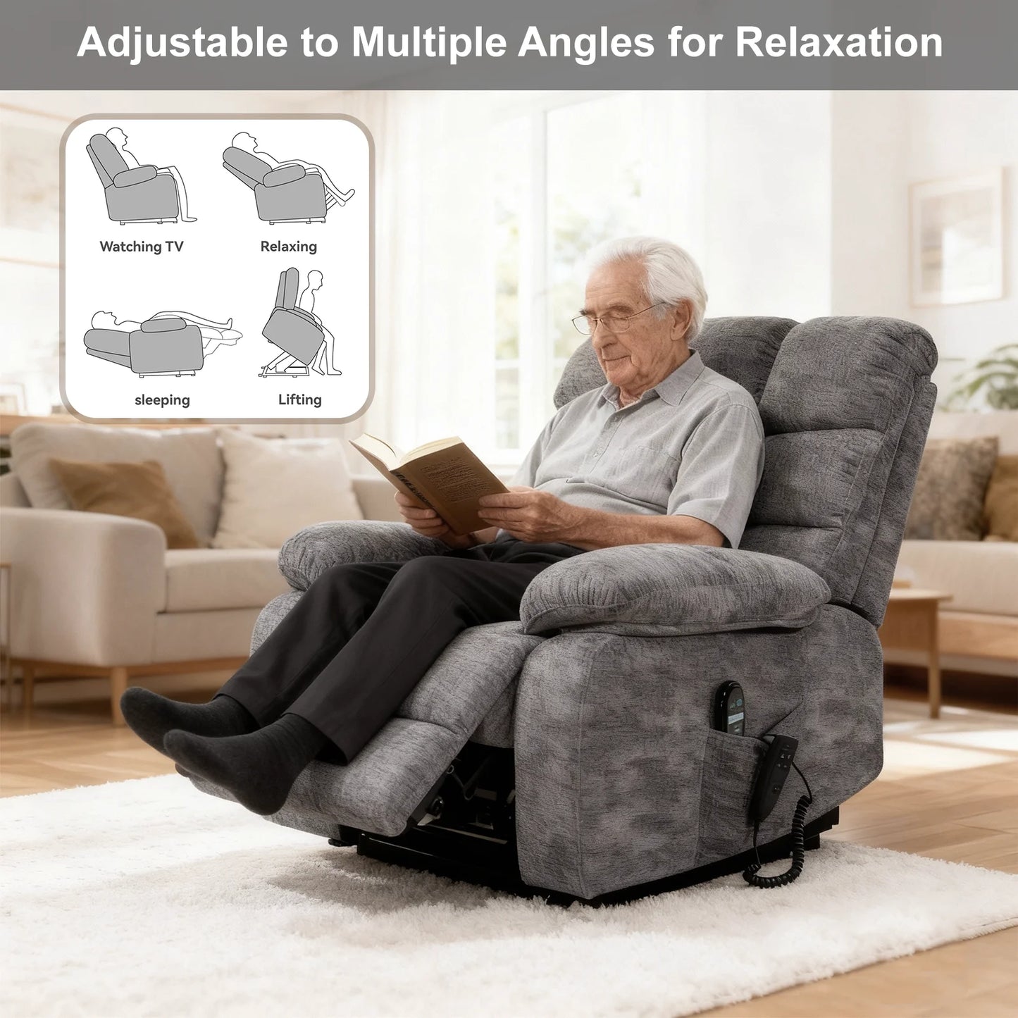Recliner Chair Power Lift