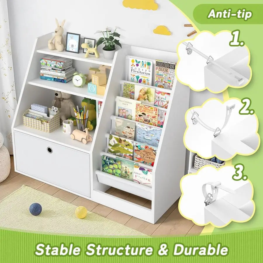 3 Tier Kids Bookcase