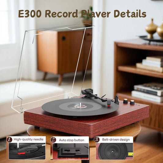 Record Player Vinyl Spinner