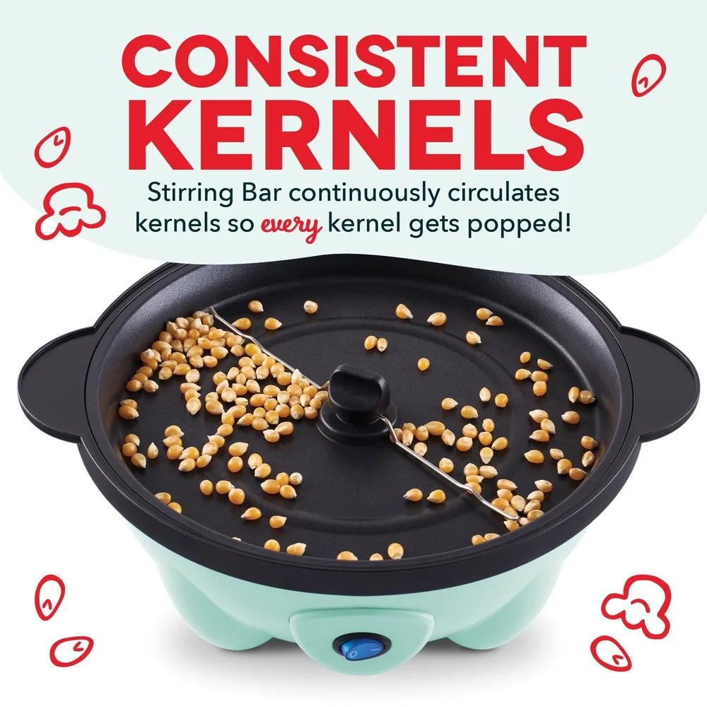 Stirring Electric Popcorn Popper