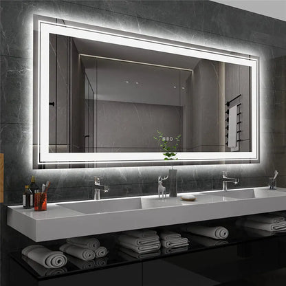 Bathroom Double Sink Mirror