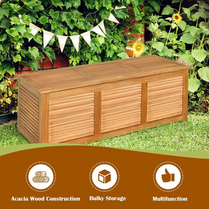 Wood Deck Box