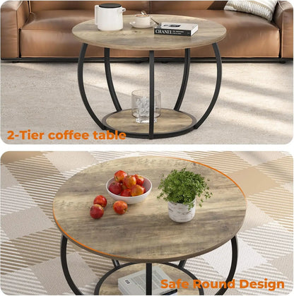 Small Circle Coffee Tables