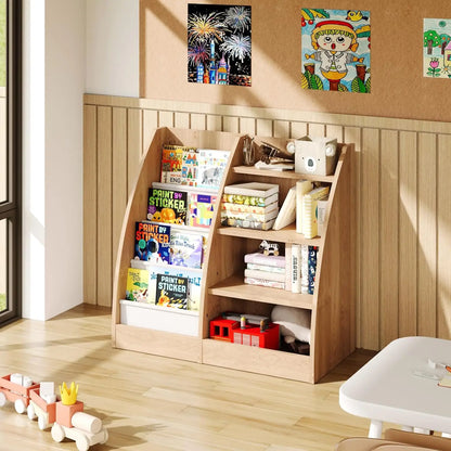 4-Tier Kids Bookcase