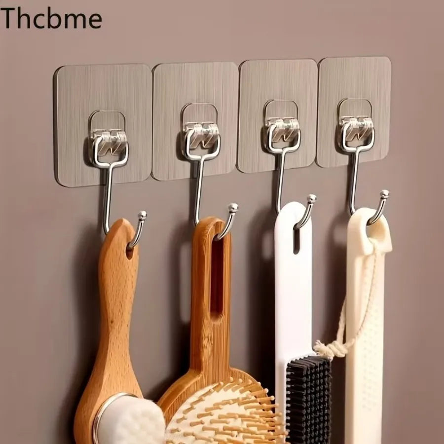 Heavy Duty Self-Stick Wall Hooks
