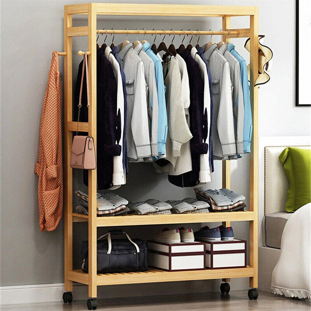 Bamboo Garment Rack