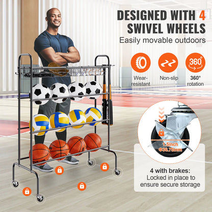 Sports Equipment Storage Organizer