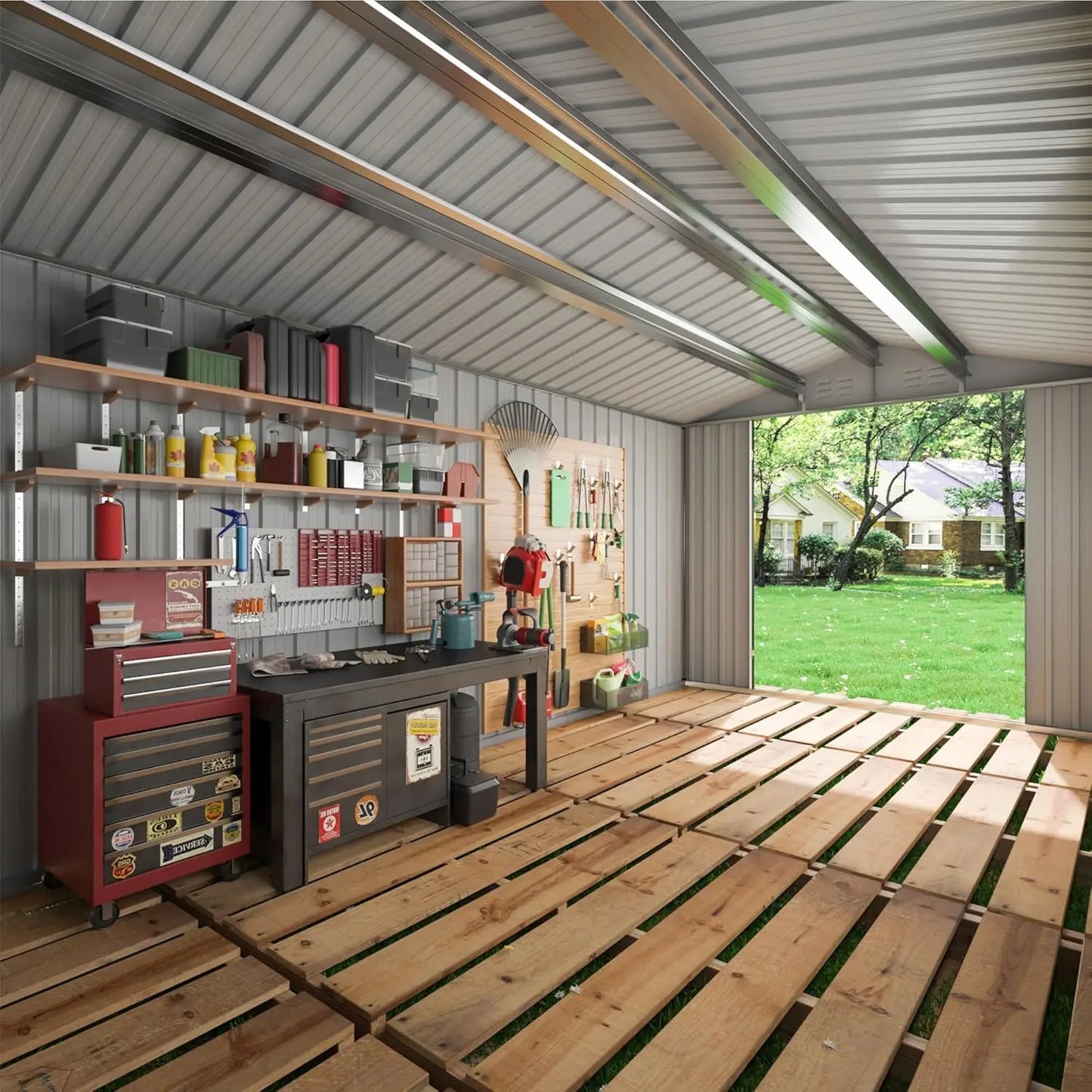 Outdoor Metal Storage
