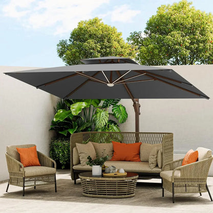 Cantilever Outdoor Patio Umbrella