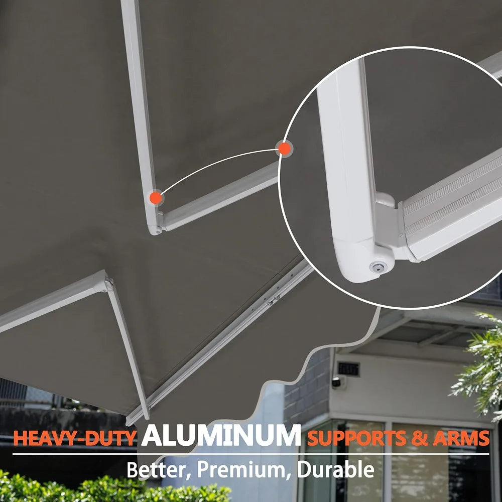 12x10 FT Outdoor Patio Awning
