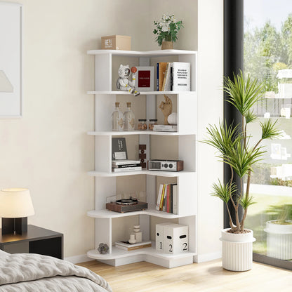 L-Shaped Bookcase