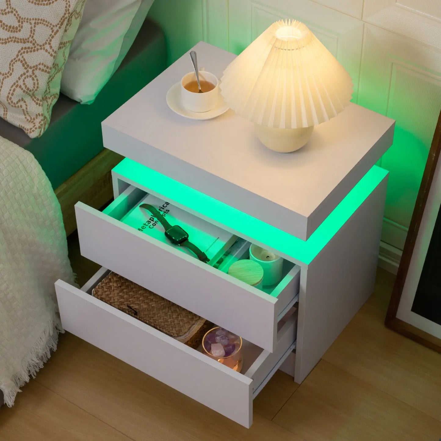 LED Bedside Table