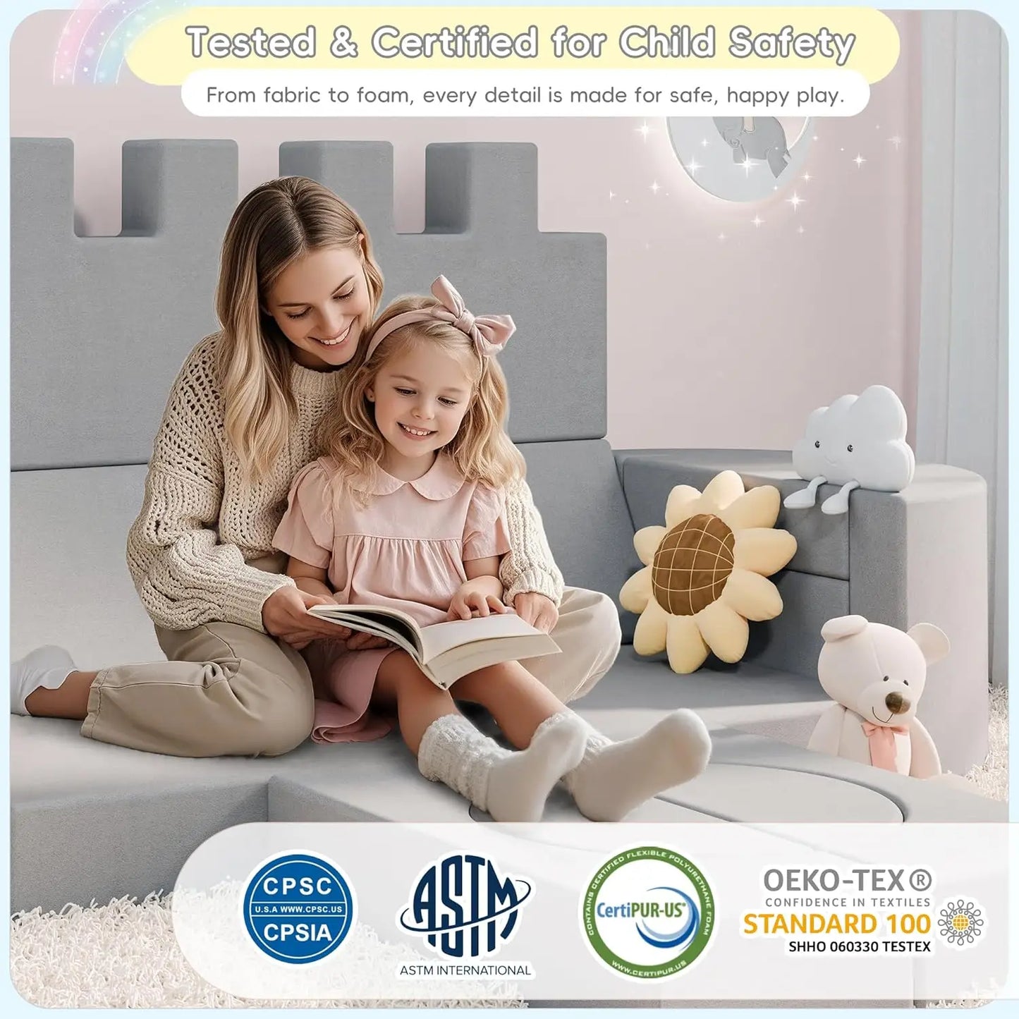 , Large Toddler Sofa Fort