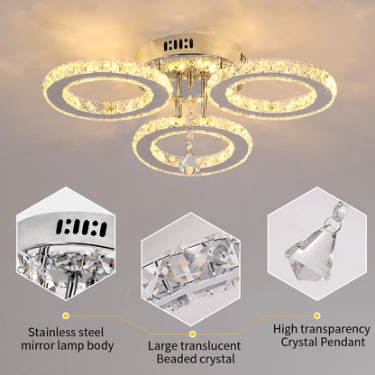 Modern Ceiling Crystal Chandelier