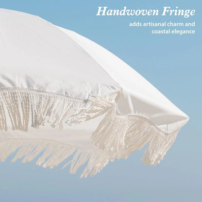 Outdoor Umbrella with   for Patio Beach Picnic