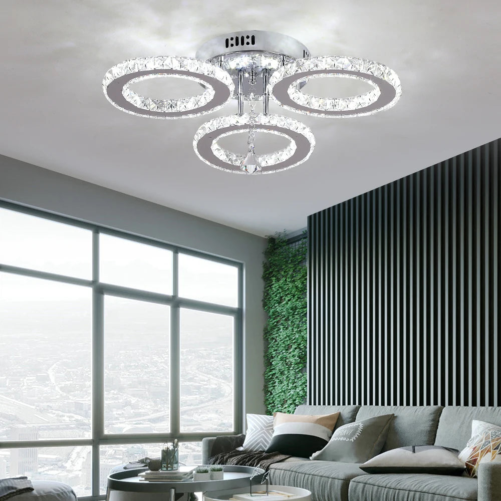 Pendant Light Crystal Led Chandelier