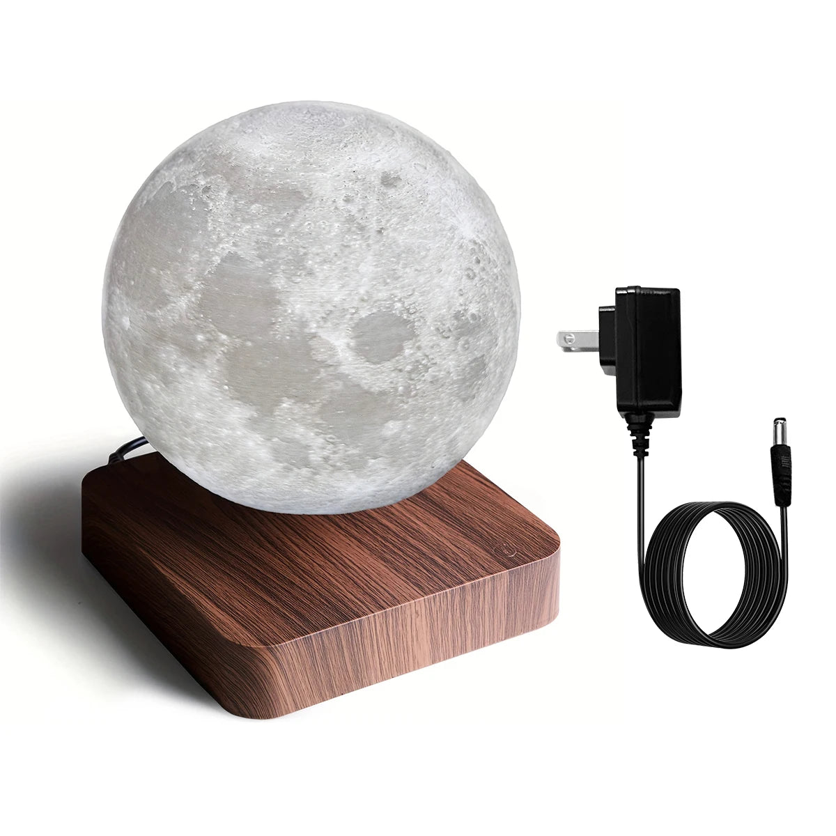 Magnetic Floating Rotating Moon Lamp