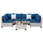 Outdoor Sectional Sofa PE Patio with