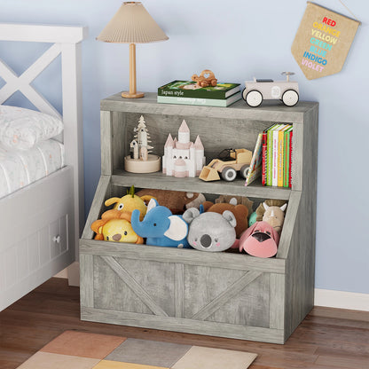 Wooden Toy Storage Organizer