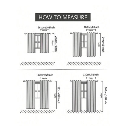 European villa curtain