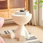 Round Matte Finish Side Table